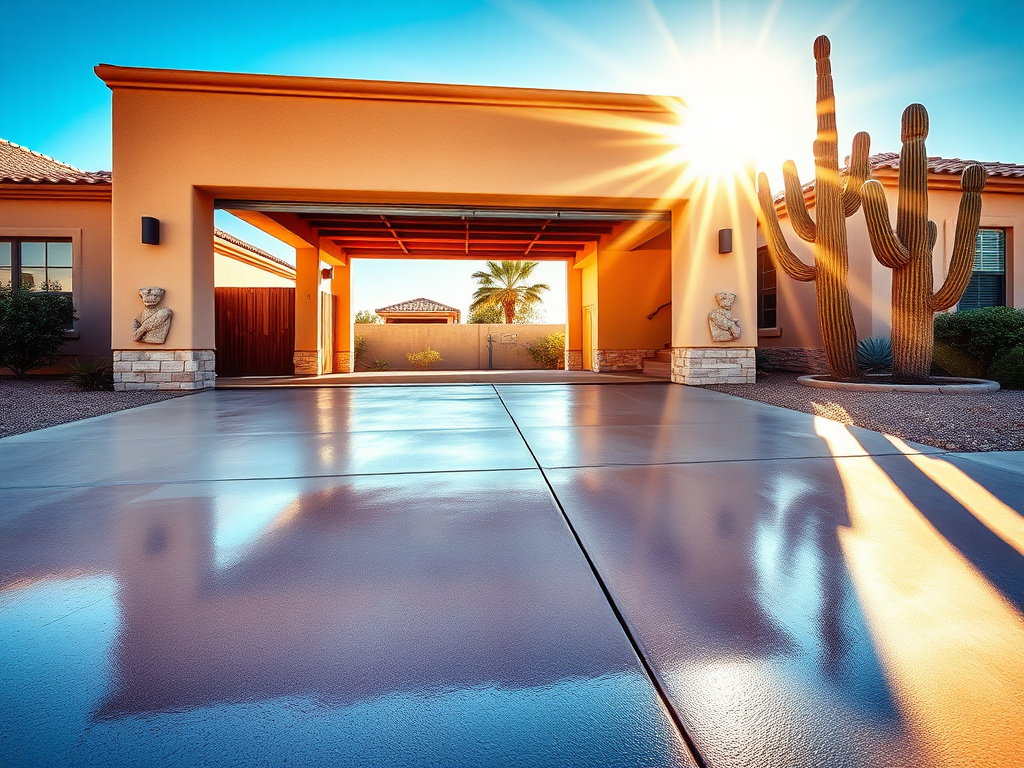 Can You Coat a Garage Floor in the Arizona Summer? What Installers Won't Tell You